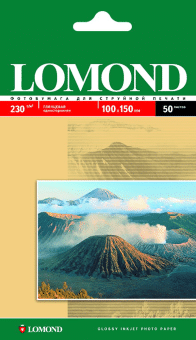 Бумага Lomond [10x15см] матовая, 230гр/м2, 50л