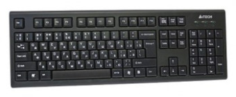 Клавиатура проводная A4Tech KR-85 черный