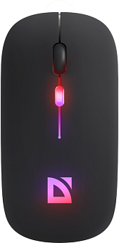 Мышь беспроводная Defender Touch MM-997 Bluetooth RGB 400mAh Black