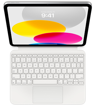 Клавиатура для планшета Apple Magic Keyboard Folio for iPad 11 (A16) | iPad 10.9 2022 White