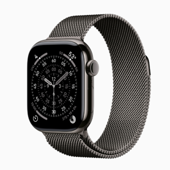 Смарт-часы Apple Watch Series 11 46mm Titanium Milanese Loop Slate