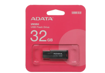 Флешка .32Gb ADATA UV250 USB2.0 плоская металлическая