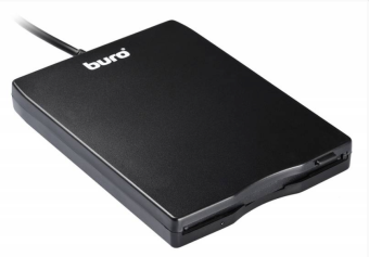 Внешний привод FDD 3.5" Buro BUM-USB FDD USB2.0 Black