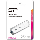 Флешка 256Gb Silicon Power Blaze B32 USB 3.2 white