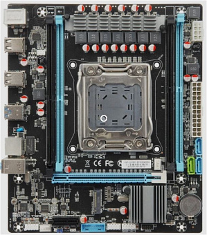 Материнская плата Socket-2011 Esonic X99F-2011EK3-B0 (X99) 4*DDR4 1*PCI-Ex16 1*PCI-Ex1 1*M.2 mATX