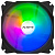 Вентилятор для корпуса 120mm ALSEYE M120-PB FAN (Molex+3pin, 120x120x25mm, 23.6dBA, 1300об/мин, RGB)