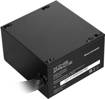 Блок питания .500W KingPrice KPPSU500V2 120мм, черный