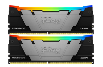 Модуль памяти DDR4 32Gb PC4-25600 3200MHz Kingston Fury Beast Renegade RGB (kit of 2)