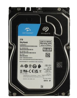 Жесткий диск SATA 2Tb Seagate SkyHawk 5400rpm 256Mb SATA-3