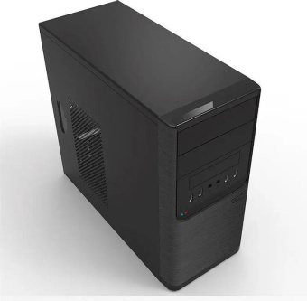 Корпус INWIN Powerman ES701 (Miditower,  2*USB2.0, 2*USB3.0, 450W, mATX, чёрный)