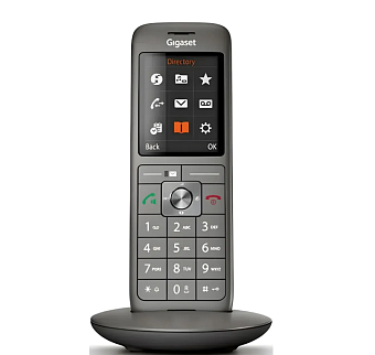 Радиотрубка Gigaset CL660HX HSB RUS для CL660 черный