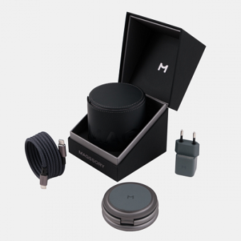 Беспроводное зарядное устройство Magssory Disc Signature Edition 3 в 1 для Samsung Midnight