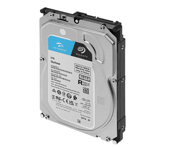 Жесткий диск SATA 2Tb Seagate SkyHawk 5400rpm 256Mb SATA-3