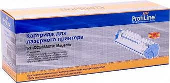 Картридж лазерный ProfiLine для HP CC533A, пурпурный