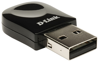 Сетевая карта USB2.0 D-Link DWA-131 (802.11b/g/n, до 300Mbps, 2.4GHz)