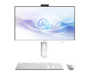 Моноблок MSI Modern AM273QP AI 1UM-095XRU Core Ultra 7 155H/16G/1Tb SSD/Intel HD/27"FHD/DOS/White