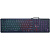Клавиатура проводная Oklick 420MRL Slim Rainbow Led Black