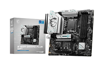 Материнская плата Socket-1700 MSI B760M GAMING PLUS WIFI (B760) 4*DDR5 HDMI DP mATX