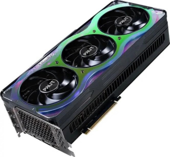 Видеокарта 32Gb PALIT RTX5090 GAMEROCK OC (RTX5090) GDDR7 512bit HDMI DP