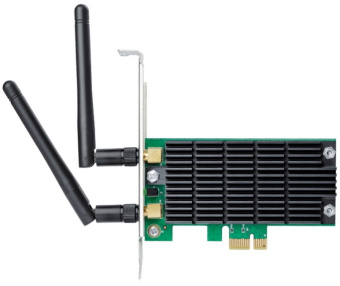 Сетевая карта PCI-E TP-Link Archer T4E AC1200 (802.11a/b/g/n/a, до 867Mbps, 2.4/5GHz, 2 съемных анте