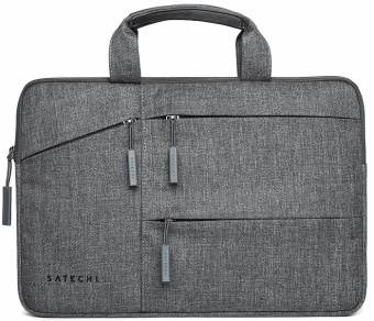 Сумка для ноутбука 13" Satechi Water-Resistant Laptop Carrying Case, нейлон, серый