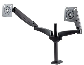 Крепление для монитора Kromax OFFICE-12 15"-32" макс.12 кг настольный поворот и наклон черный