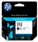 Картридж струйный HP 711 (CZ133AE) для HP DesignJet T120/T520, черный