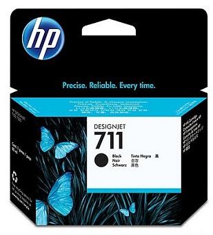 Картридж струйный HP 711 (CZ133AE) для HP DesignJet T120/T520, черный