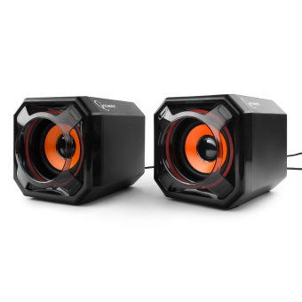 Акустическая система Gembird SPK-405 (2*2.5W, штекер 3.5мм, питание от USB, 1.5м) черный