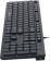 Клавиатура проводная Oklick 520M2U USB+HAB черный