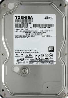 Жесткий диск SATA 1Tb TOSHIBA 7200rpm 32Mb SATA-3
