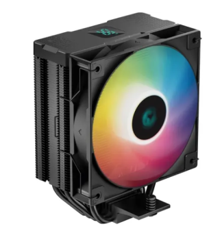 Кулер для процессора DeepCool AG400 DIGITAL BK ARGB 4-pin, 1700/AM5, 220W, Black