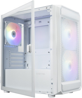 Корпус XASTRA A303M FRGB mATX белый