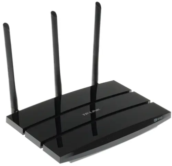 Wi-Fi роутер TP-Link Archer VR400 AC1200, 5 ГГц, 100 Мбит/с, ADSL2+, черный