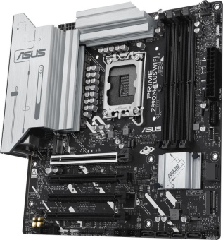 Материнская плата Socket-1851 Asus PRIME Z890M-PLUS WIFI (Z890) 4*DDR5 HDMI DP mATX