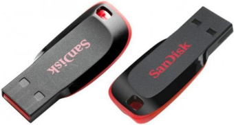 Флешка 16Gb SanDisk Cruzer Blade USB