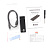 Внешний контейнер USB3.0 -> M.2", AgeStar 31UBNV5C NVME, M-key, алюминий, Type-C, черный