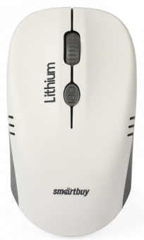 Мышь беспроводная Smartbuy ONE 344CAG Wireless с Li-Ion зарядкой от USB White