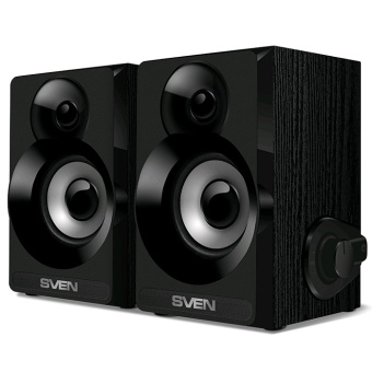 Акустическая система SVEN SPS-517 (2x3W, USB) дерево, Black