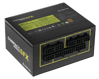 Блок питания .450W Chieftec Compact CSN-450C 80mm SFX 80 Plus Gold Cable Management