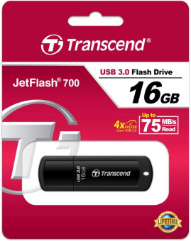 Флешка 16Gb Transcend JetFlash 700 USB 3.0