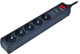 Сетевой фильтр Energenie SPG5-C-10 (5 розеток) 3.0м
