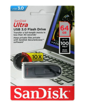 Флешка 64Gb SanDisk CZ48 Ultra USB 3.0