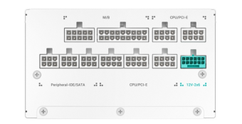 Блок питания 1000W Deepcool GamerStorm PN1000M 135mm 80+ Gold White