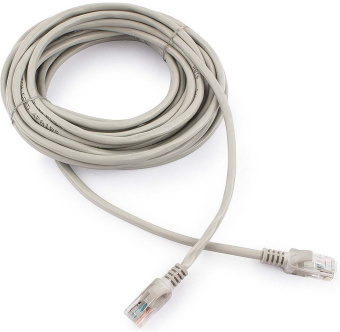 Кабель патч-корд .Patch cord кат.5e  7.5м, Cablexpert, многожильный, серый