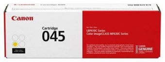 Картридж лазерный Canon 045 Y для i-SENSYS MF630, желтый