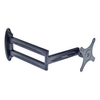 Крепление для телевизора Kromax Techno-11 (настенное, поворот и наклон, max 15кг) Black