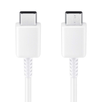 Кабель USB-C < - > USB-C, 1.0м, Samsung 60W White