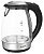 Чайник Hyundai HYK-G2030 1.7л. 2200Вт черный (стекло)