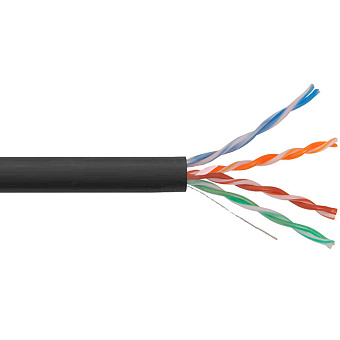 Кабель витая пара внешний 4 пары UTP кат.5e (100м) медный SkyNet Light (Fluke Test)